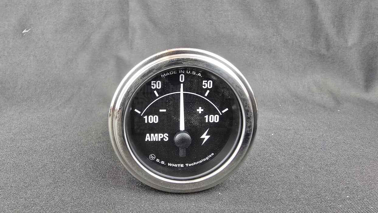 2 Inch Amp Gauge - (-100- +100) Amps - HG155