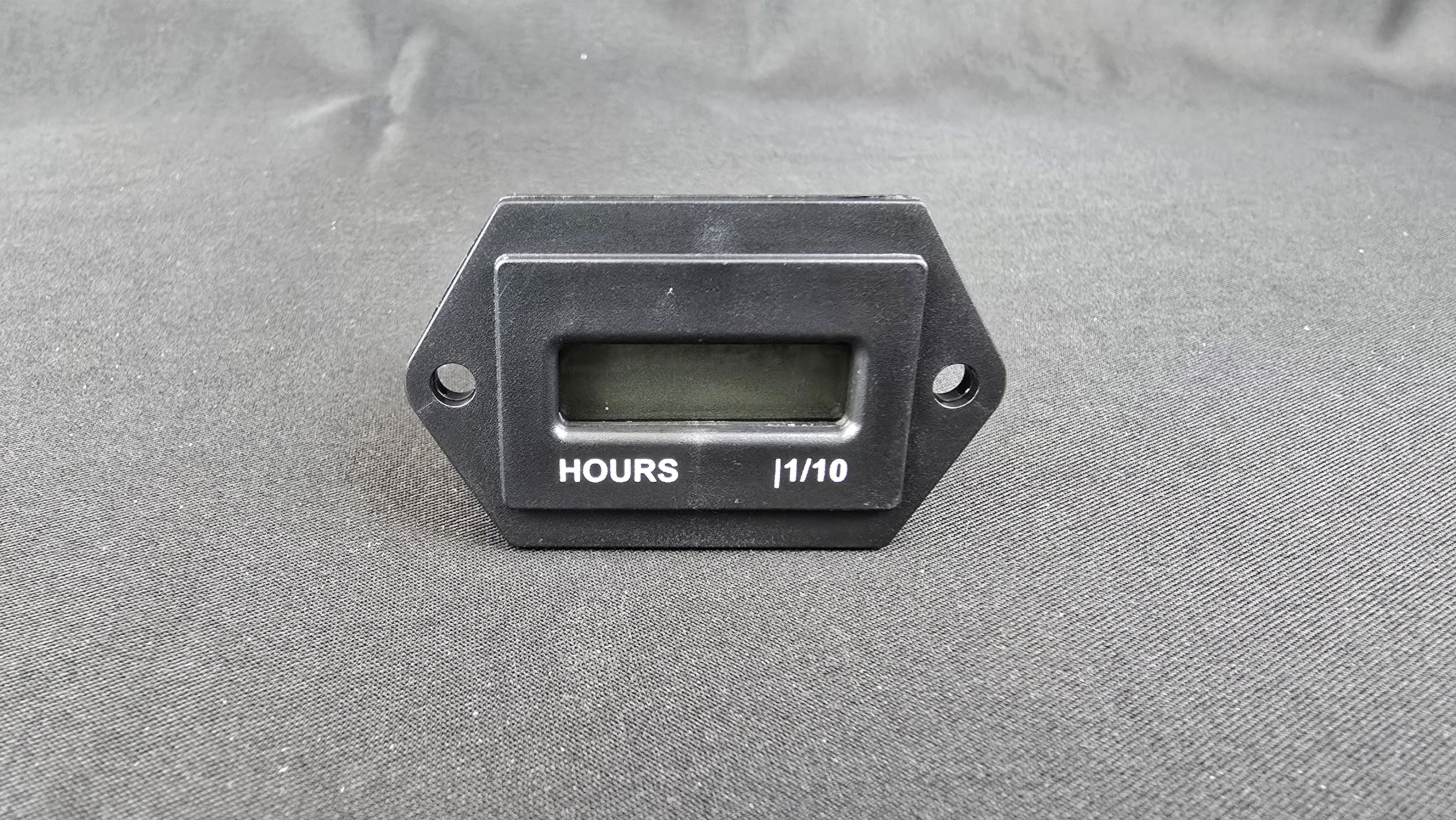Digital Hourmeter Rectangle 2-Hole Flange HG394 | Mr. Speedometer Inc ...