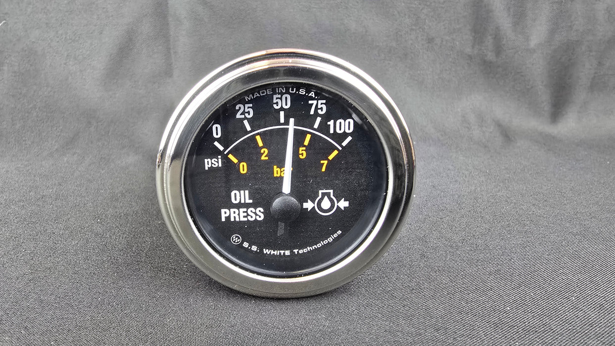 2 Inch Electronic Oil Pressure Gauge - 0-100PSI - HG148