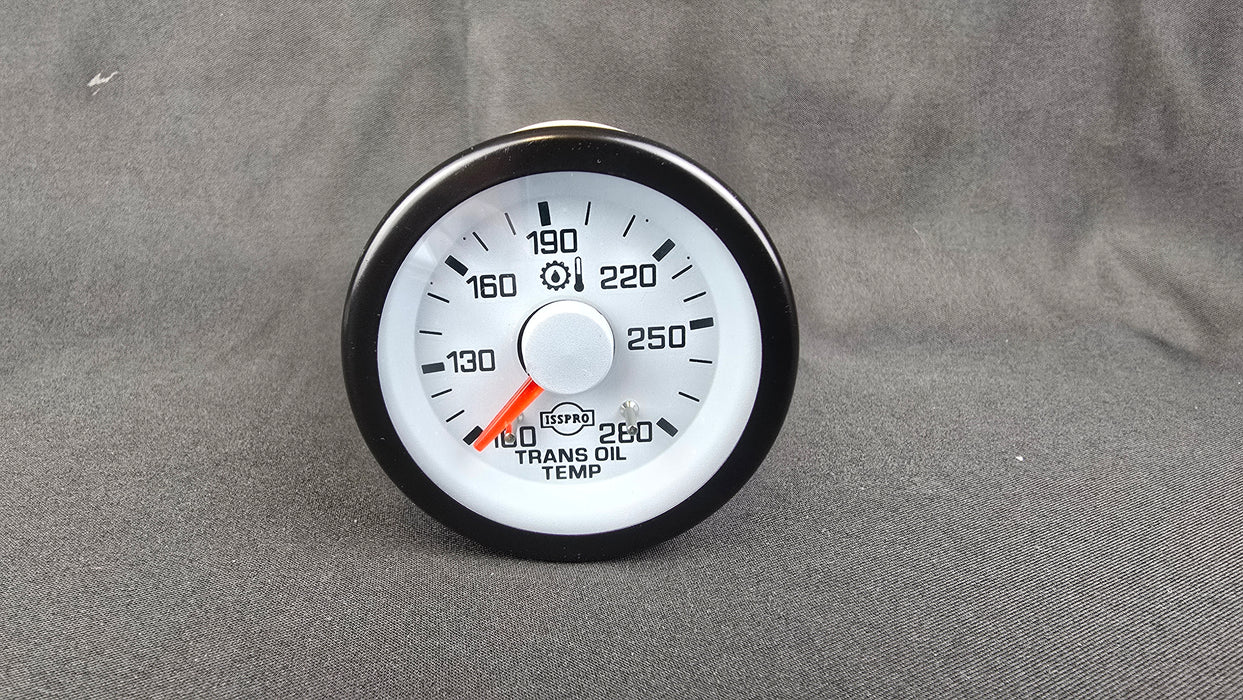 ISSPRO - 2 Inch EVA Transmission Oil Temperature Gauge with Amplifier and Sender - 100-280F - R6859R