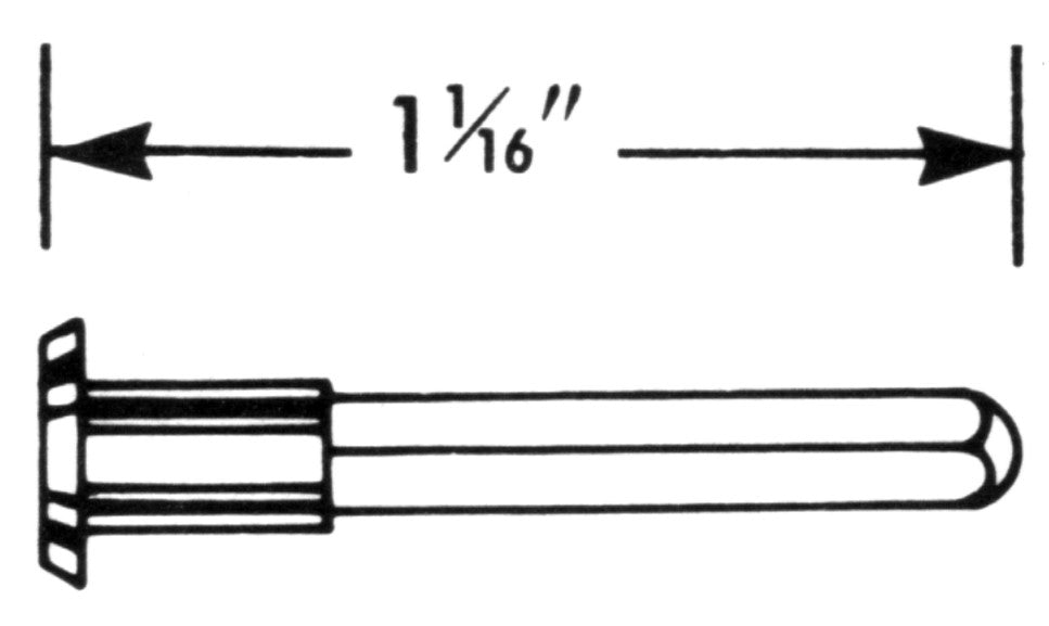 0.104 Square Speedometer Cable Tip - HT145