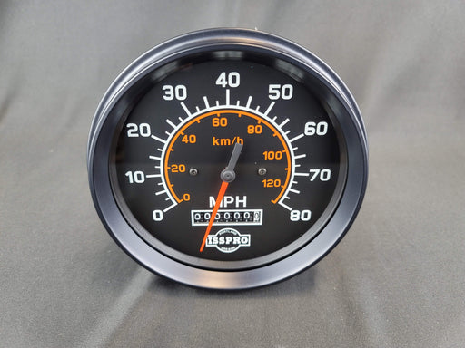 ISSPRO 5 Inch Speedometer MPH and KPH - R8412M