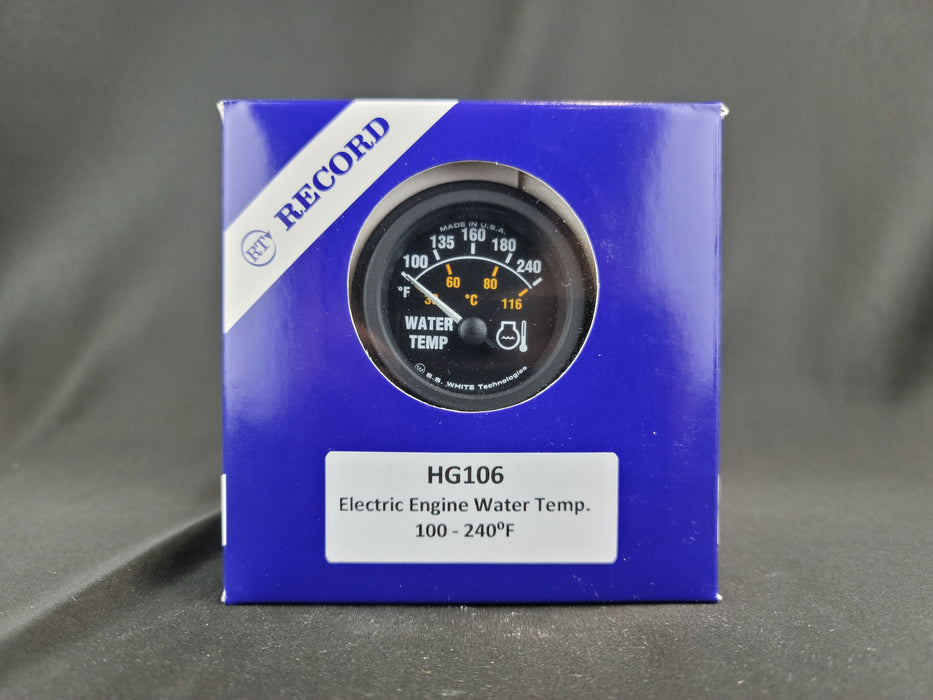 RECORD 2 Inch Water Temperature Electric  100-240f - HG106